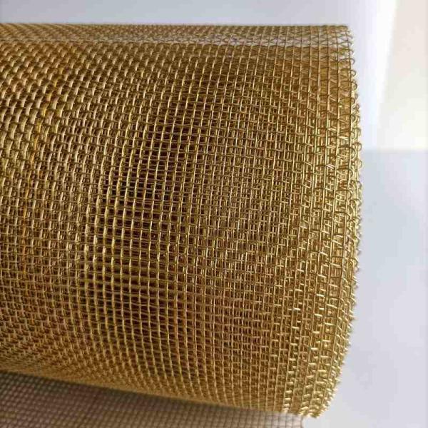 30% Zinc 70% Copper Metal Mesh Sheets 100 Mesh Copper Screen For Aerospace