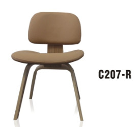 America style bent wood lounge chair with cushion