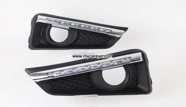 HONDA City DRL LED driving Lights front fog light kit cover aftermarket
