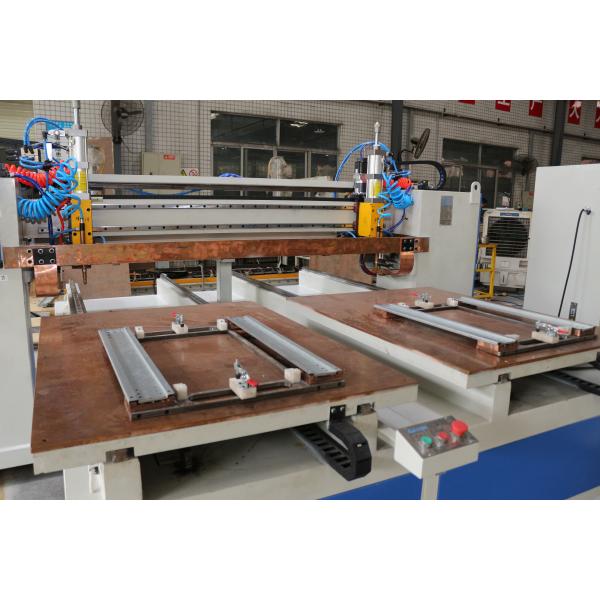 Hwashi Security Stainless Sheet Door Plate Multi-Point Automatic Mobile Type Spot Welding Machine, Sheet Metal Welder