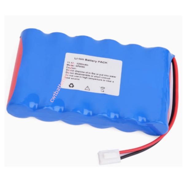 Guoteng GF9000 Batería de iones de litio Nuevo compatible 11.1V 5200mAh para la máquina de ECG GT2000,GT6000,GF9000,GT9002,GT9003