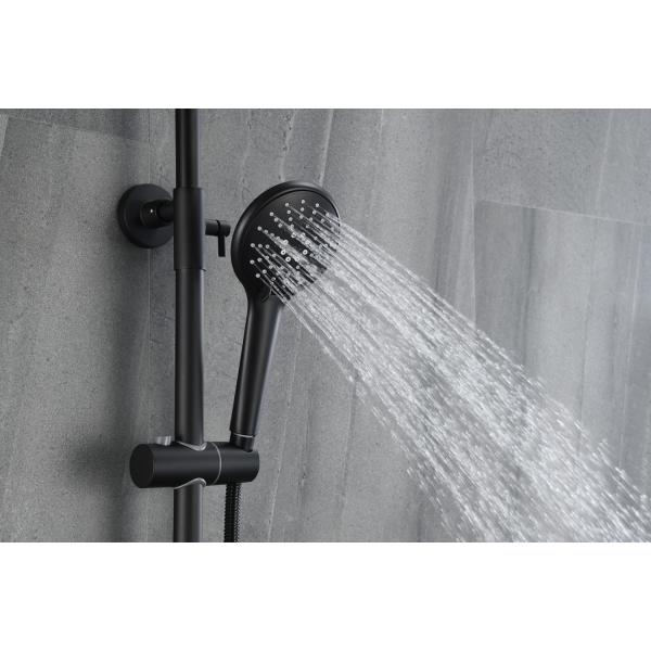 Single Hole Bathroom Hot and Cold Mixer Shower Set with Deck Mounted Installation