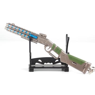 16CM Gun Model Zinc Alloy Keychain Apex Legends Peacekeeper Shotgun