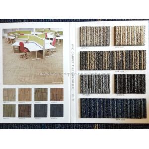 PP/Nylon Office Carpet Tile 50x50 Loop Pile Modular Carpet US 2.5-20 / Square Meter