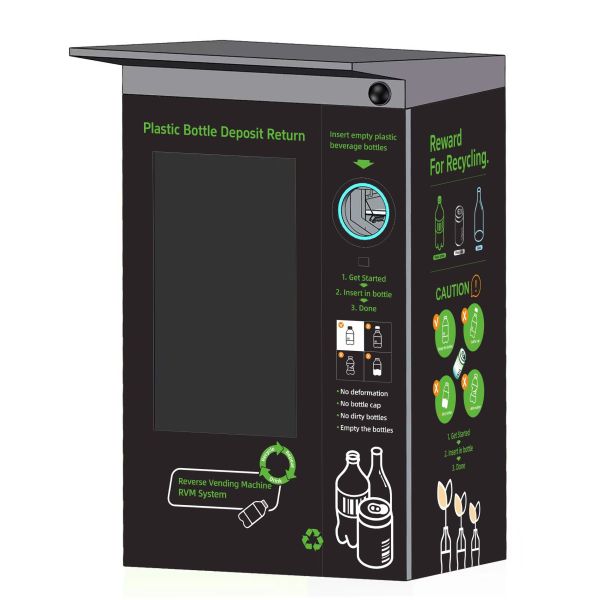 Soft Drop Systems Bottle Reverse Vending Machine for Glass Bottle Voucher Print