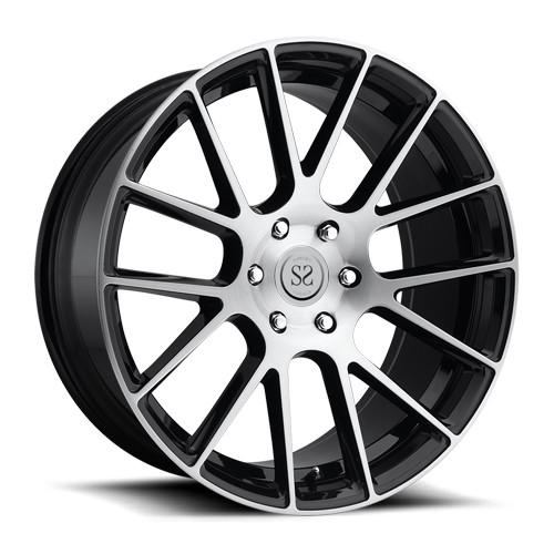 projeto novo 22 borda das rodas de carro do torno da roda da liga T6061 de alumínio