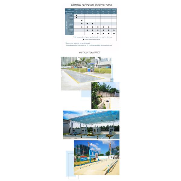 High Accuracy Industrial Commercial Truck Scales