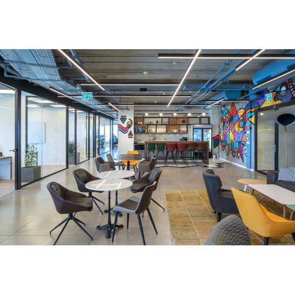 LEDCORP® Customized Aluminum Profile Recessed/Embedded/Reture Groove for Linear Light Assembly for office