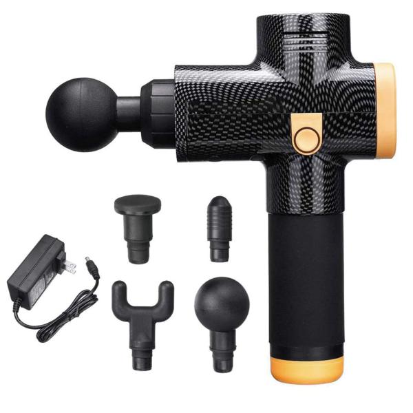 50pcs Electric Muscle Massager Gun 6.2cm Body Deep Muscle Massager Gun