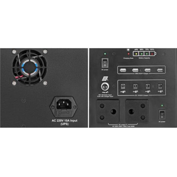 12V 12.4V 45Ah Bateria de íons de sódio 558Wh Garantia de segurança 500W Estação de energia portátil