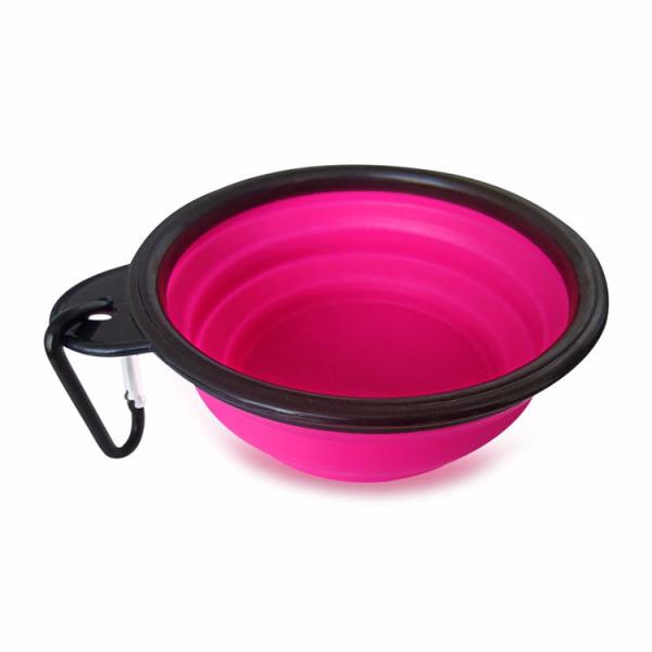 12oz аксессуары поставок любимца шара собаки силикона перемещения 1,5 чашек складные