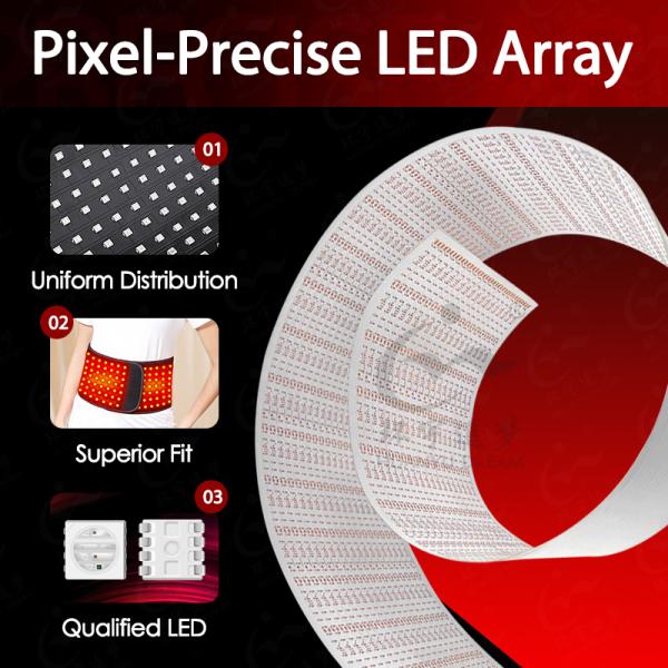 150pcs Flexible LED PCB Module 660nm+850nm Deep Red+IR