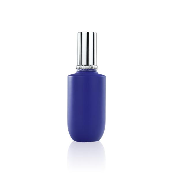 Garrafas 30ml-120ml cosméticas luxuosas de empacotamento cosméticas vazias do roxo feito sob encomenda