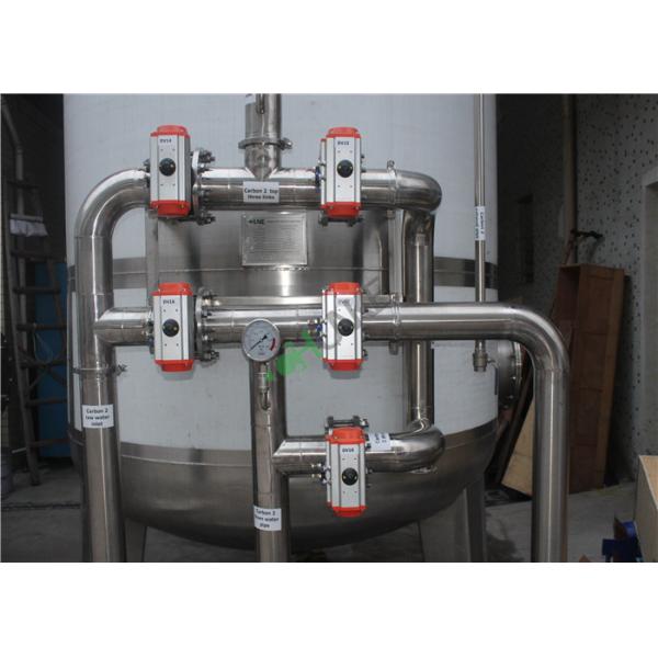 Cycle 45T Big Seawater Desalination Equipment , Sea Water Filtration RO Plant