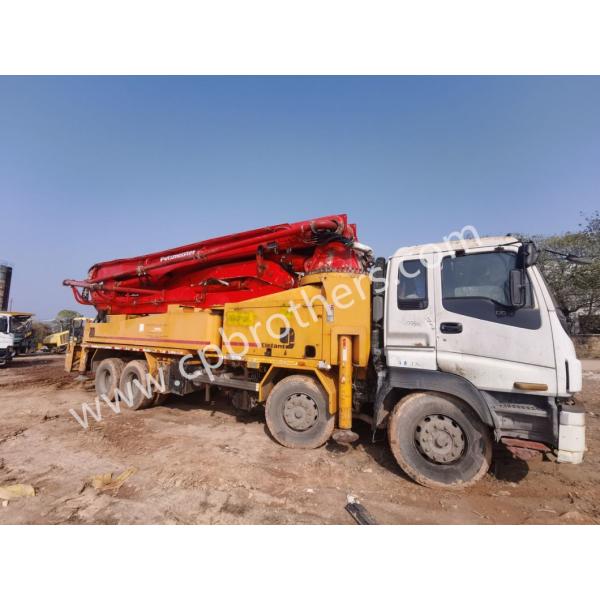 Putzmeister 46m Truck Mounted Concrete Pump for Smooth and Precise Concrete Placement