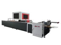 Machine automatique à double positionnement pour l'alimentation en papier Pour les boîtes cosmétiques Boîtes cadeaux Boîtes de bijoux Boîtes en couverture rigide