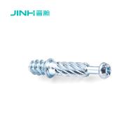 Conector de móveis de comprimento de 32 mm Conector de camas para montagem e reparo de móveis de embalagem plana
