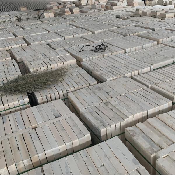 Повторно использовать 1650C сплавил блок бросания AZS для стеклянной плавя печи высокопрочной