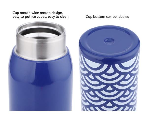 Stainless Steel Insulation Mug 450ml Lightweight Have California 65 Test Report