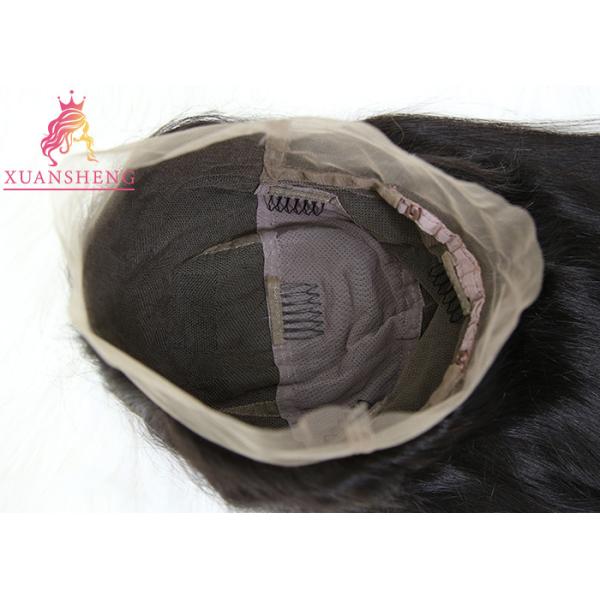 Brazilian Full Lace Human Wigs Unprocessed Hair Straight No Shedding And No Tangle