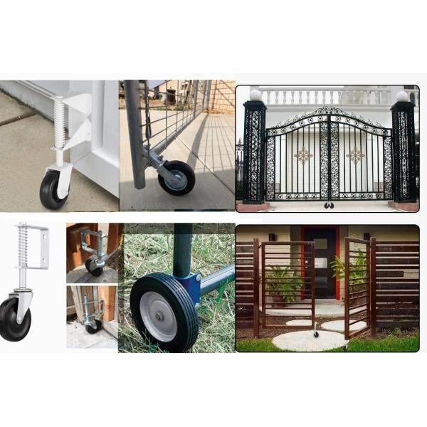 Покрытые порошком и настраиваемые 6 дюймовые раздвижные двери Ролики для устойчивой древесины