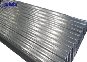 Galvanized Steel Corrugated Sheet for Roofing 600-1100mm Width