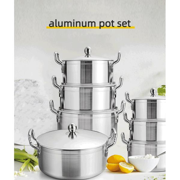 Multifunction Aluminum Set Pot 7 Pcs Kitchen Ware Cookware Set Kitchen Cooking Pots Set
