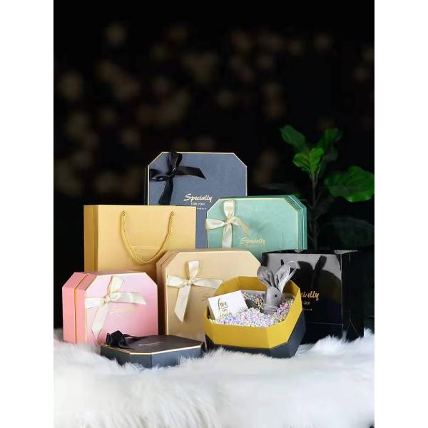 Пакет флакона духов пинка младенца картонной коробки подарка конфеты дня рождения косметический