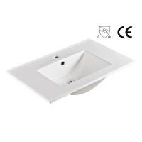 A vaidade padrão americana do banheiro afunda a gota na porcelana branca 700mm de Cupc