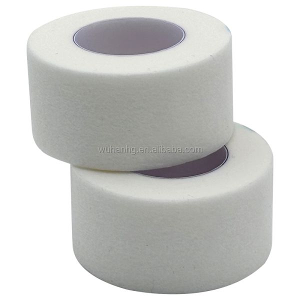 Highly Breathable Paper Surgical Tape Hypoallergenic 2.5cmx5m For Wound Dressing