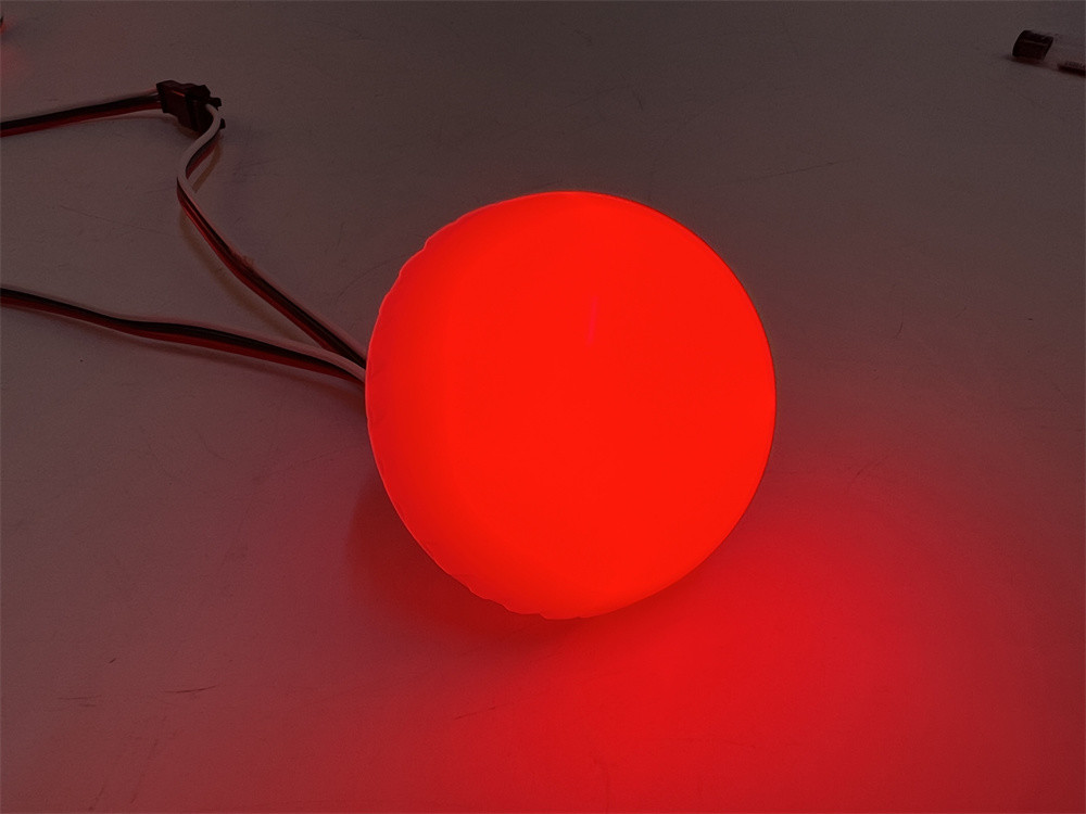 33мм 16 пикселей Карнавал светодиодный свет Cabochon Led 12v Rgb Led Amusement Light Pixel Light
