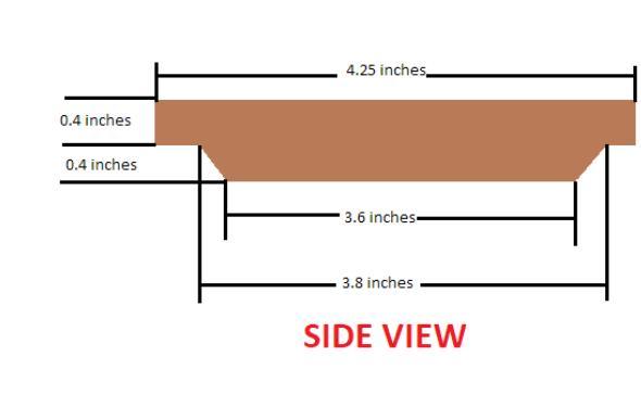Оригинальный материал Бамбук Регулярный рот 70 мм Стеклянный масон банка Бамбук крышка