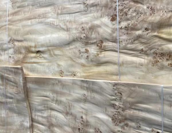 Mappa Burl Wood Veneer Length 0.5m-2m / 2cm-2.44m/ 2.45m-3.6m