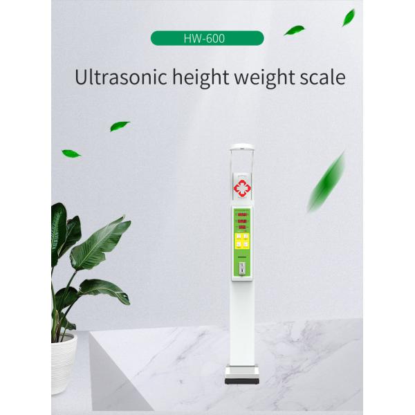 Durable Coin Operated Body Height Weight BMI Machine Weighing Scale with OBM Support