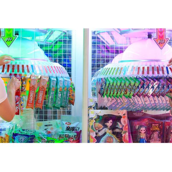 Stuffed Animal Coin Operated Claw Machine Automatic Card Clip