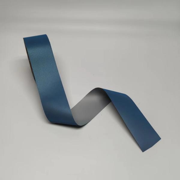 Синяя отражающая ткань с высокой видимостью Шевка для безопасности Одежда сумки Рабочая одежда Шляпы футболка