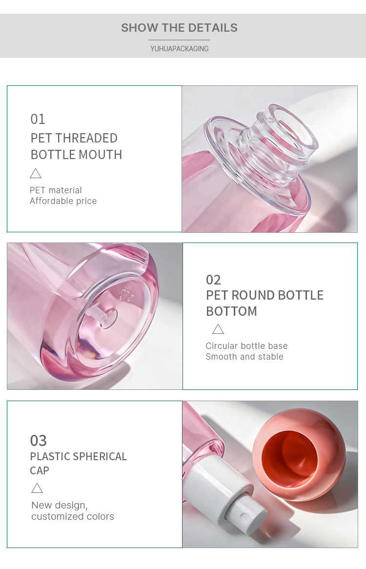 Transparent Plastic Spray Bottle Refillable Mist Sprayer Perfect for Disinfectants Essential Oils and Hair Care Products