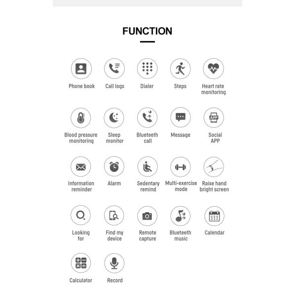 1.3inch Ip68 Waterproof Smart Bracelet 90mAh RAM 32KB ROM 512KB