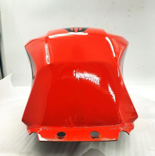 3o Medidor de nível do tanque de combustível de óleo para triciclo de aço Scooter laranja