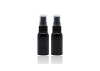 Le plastique recyclable met la bouteille en bouteille cosmétique de jet du maquillage 60ml noir