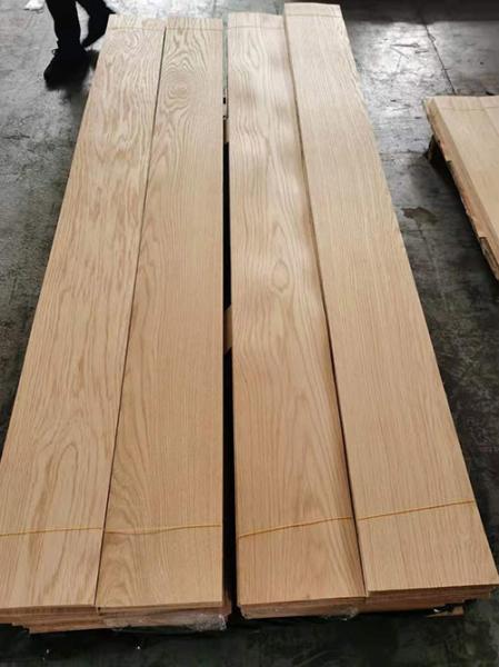 Rift Sawn White Oak Veneer laminou 2mm o folheado da madeira que se aplica à folha da porta
