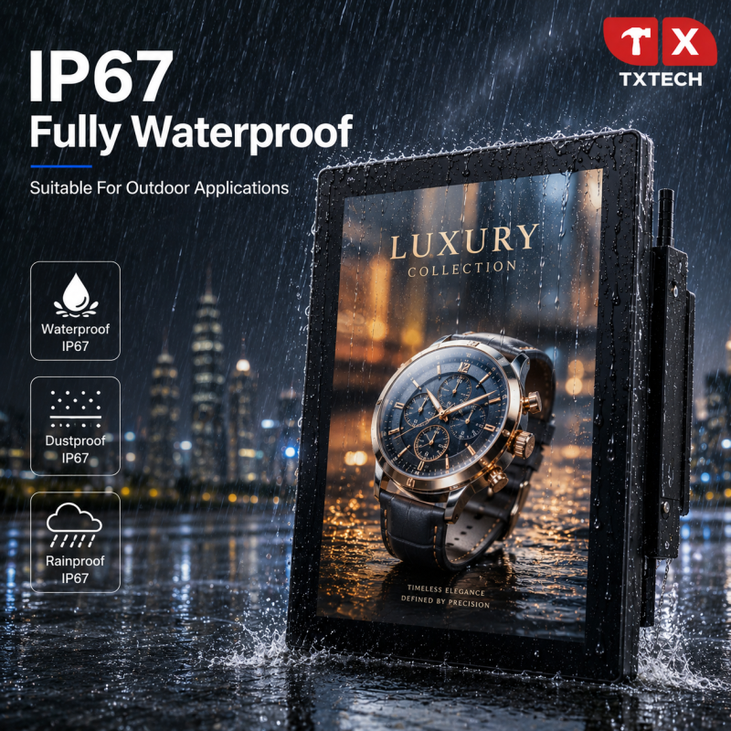 Flexible Waterproof Outdoor Digital Display Supporting Customizable Screen Sizes and Resolutions for Various Applications