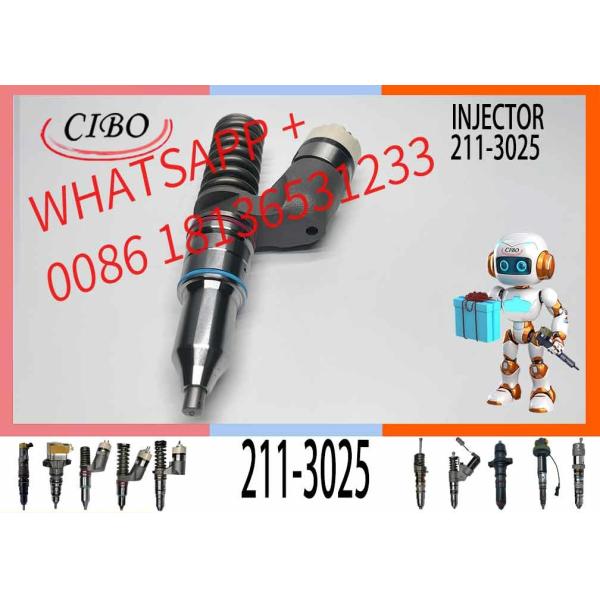 Inyector 211-3025 diesel de la motocicleta de los recambios 2113025 boca del inyector de combustible de 10R-0955 10R0955