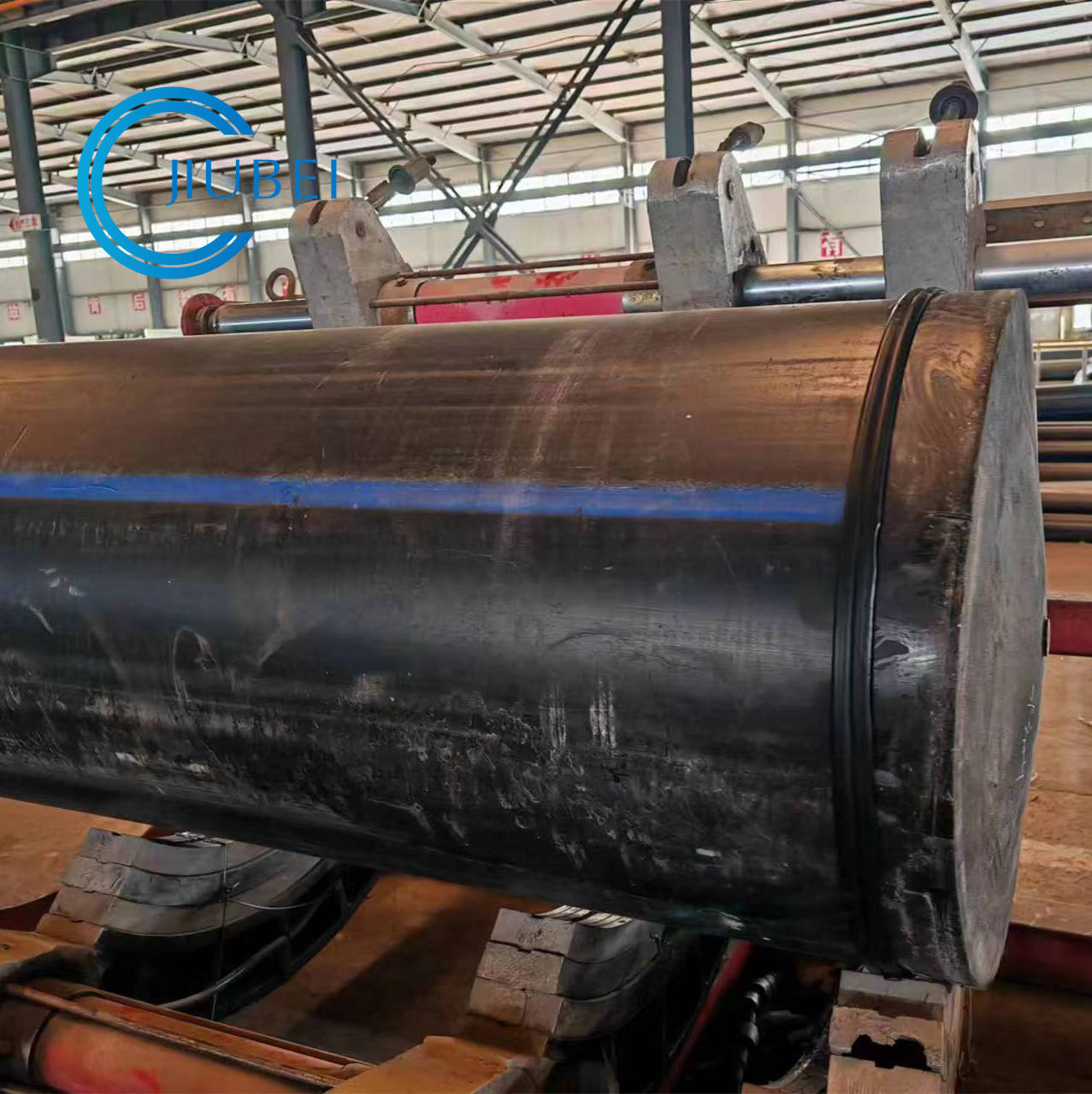 Высокая плотность пенится заполненная драгируя труба DN900 HDPE как драгируя плавучий док оборудований