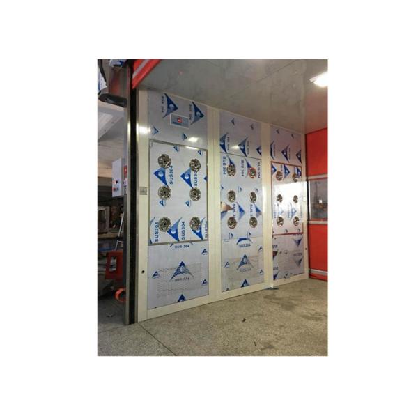 Быстрый ливень воздуха двери завальцовки для высокого уровня безопасности груза и Стабилит