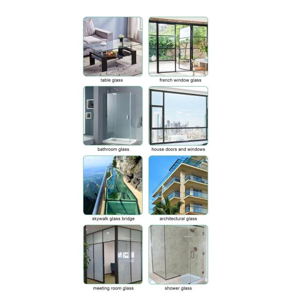 Main Product Changhong Reeded Corrugated Patterned Glass Window Film with CE Certificate
