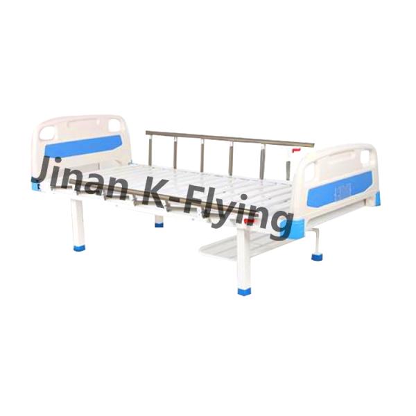 Cold Rolled Steel Flat Manual Nursing Bed 2150x900x500mm