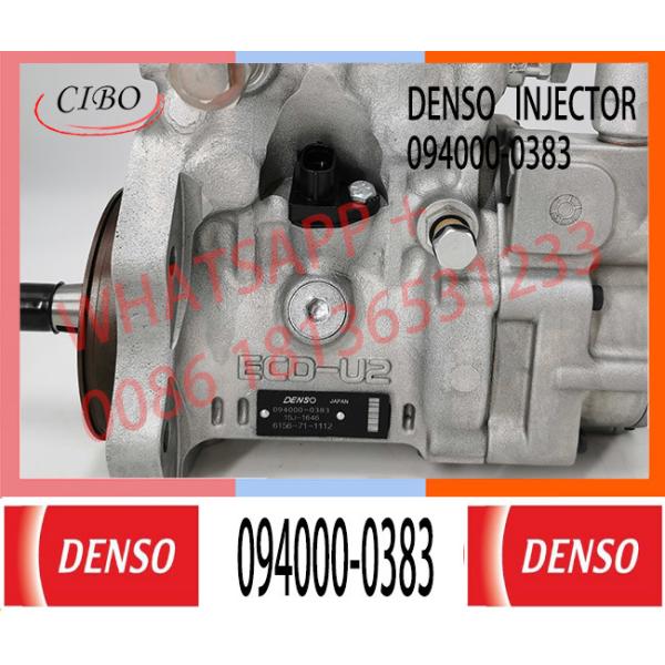 Pompe d'injection diesel de plongeur de pompe du moteur pc450-7 de pompe à essence d'excavatrice 6156-71-1112/094000-0383