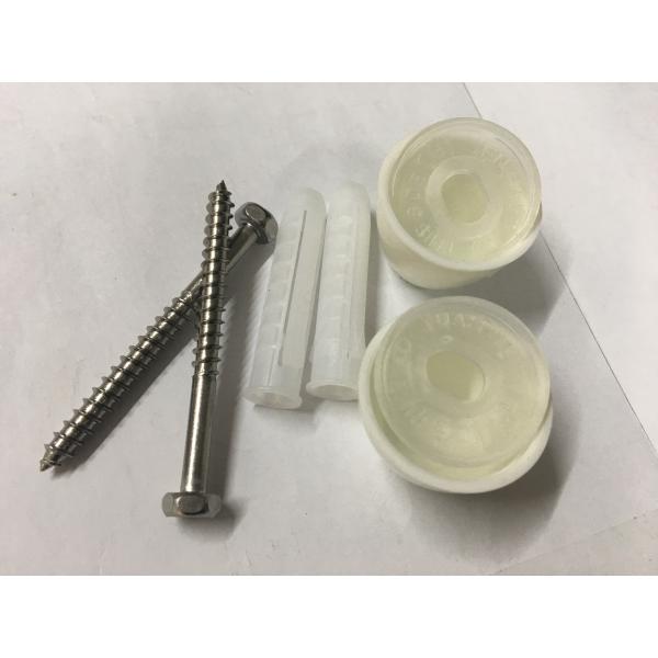 Hex Shaped Toilet Floor Screws Long Endurance With Slot Headed / Cross Headed