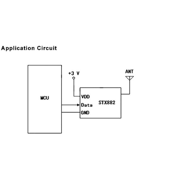 Wireless Module 433MHz 100 Meters Prototype Pcb Assembly SRX882